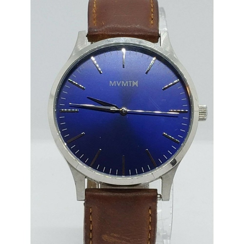 MVMT Men's The 40 Leather 40mm Men Watch